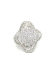 18K White Gold Diamond Ring