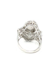 18K White Gold Diamond Ring