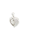 18K White Gold Diamond Pendant
