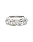 18K White Gold Diamond Ring