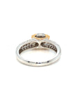 18K White Rose Gold Diamond Ring