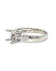 18K White Gold Diamond Ring Mounting