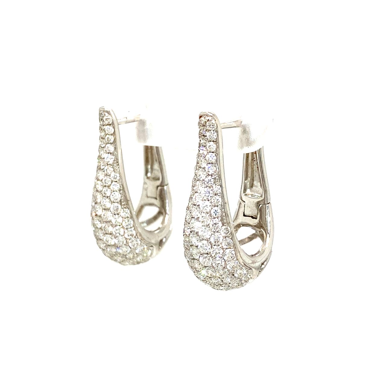 18K Diamond Earring