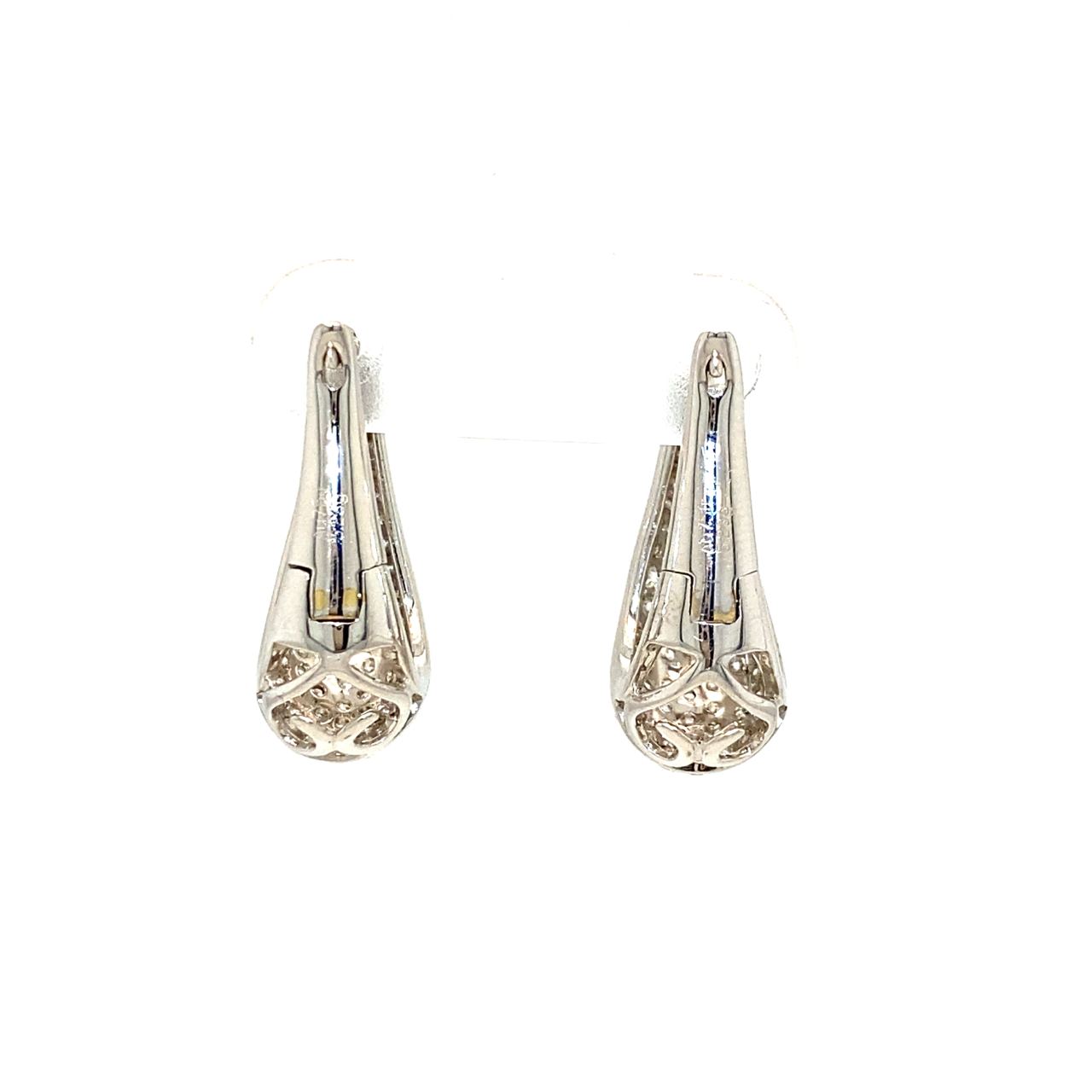 18K Diamond Earring