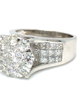 18K White Gold Diamond Ring
