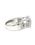 18K White Gold Diamond Ring