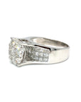 18K White Gold Diamond Ring