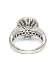 18K White Gold Diamond Ring