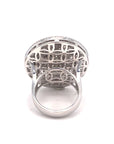 18K White Gold Diamond Ring