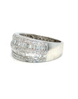18K White Gold Diamond Ring