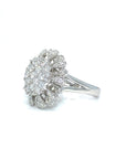 18K White Gold Diamond Ring