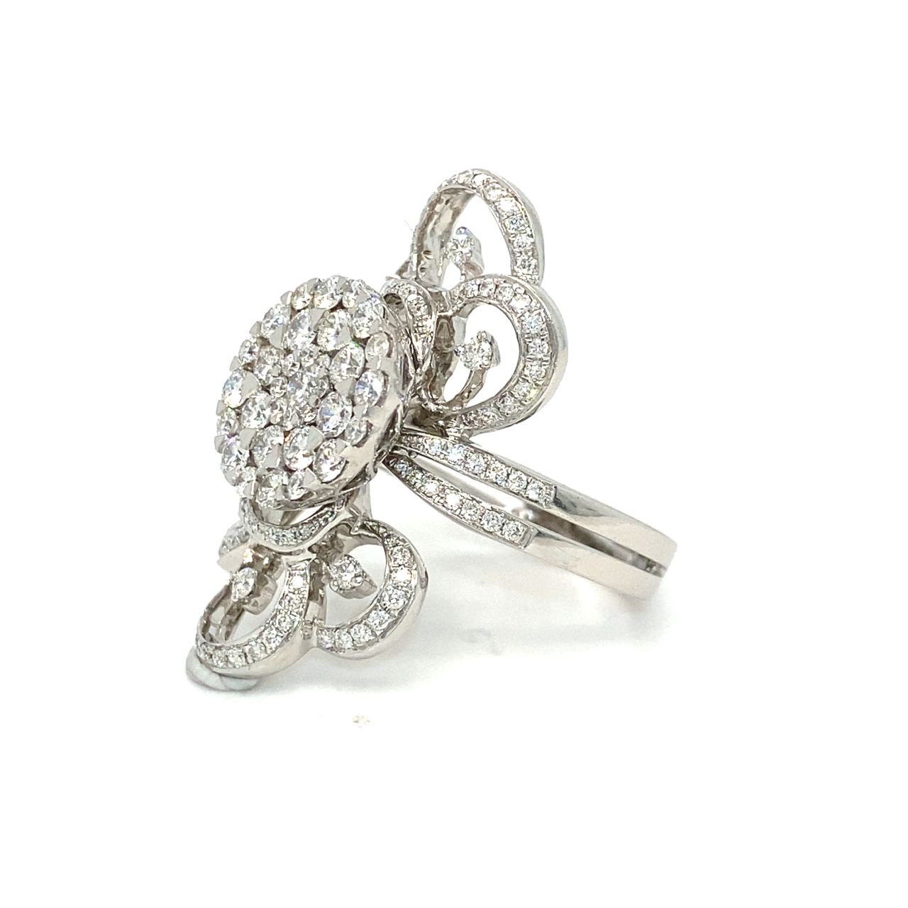 18K Diamond Ring