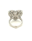 18K White Gold Diamond Ring