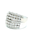 18K White Gold Diamond Ring