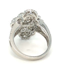 18K White Gold Diamond Ring