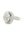 18K White Gold Diamond Ring