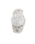 18K White Gold Diamond Ring