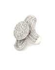 18K White Gold Diamond Ring