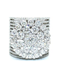 18K White Gold Diamond Ring