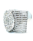 18K White Gold Diamond Ring