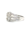 18K White Gold Diamond Ring