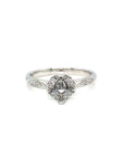 18K White Gold Diamond Mounting