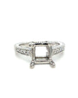 18K White Gold Diamond Ring