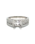 18K White Gold Diamond Ring