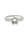 18K White Gold Diamond Ring