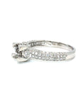18K White Gold Diamond Ring