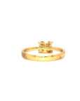 18K Rose Gold Cushion Top Illusion Diamond Ring