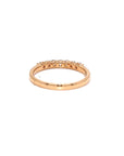 18K Rose Gold Diamond Ring