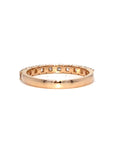18K Rose Gold Large 3/4 Round Eternity Diamond Ring