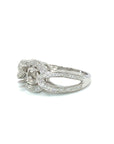 18K White Gold Diamond Ring Mounting