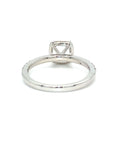 18K White Gold Diamond Mounting