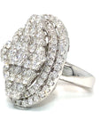 18K White Gold Diamond Ring
