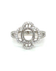 18K White Gold Diamond Ring