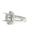 18K White Gold Diamond Ring
