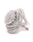 18K White Gold Diamond Ring
