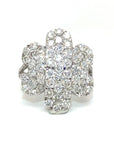 18K White Gold Diamond Ring