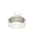 18K White Gold Diamond Mounting
