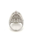 18K White Gold Diamond Ring