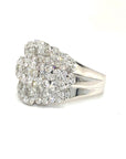 18K White Gold Diamond Ring