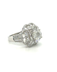 18K White Gold Diamond Ring