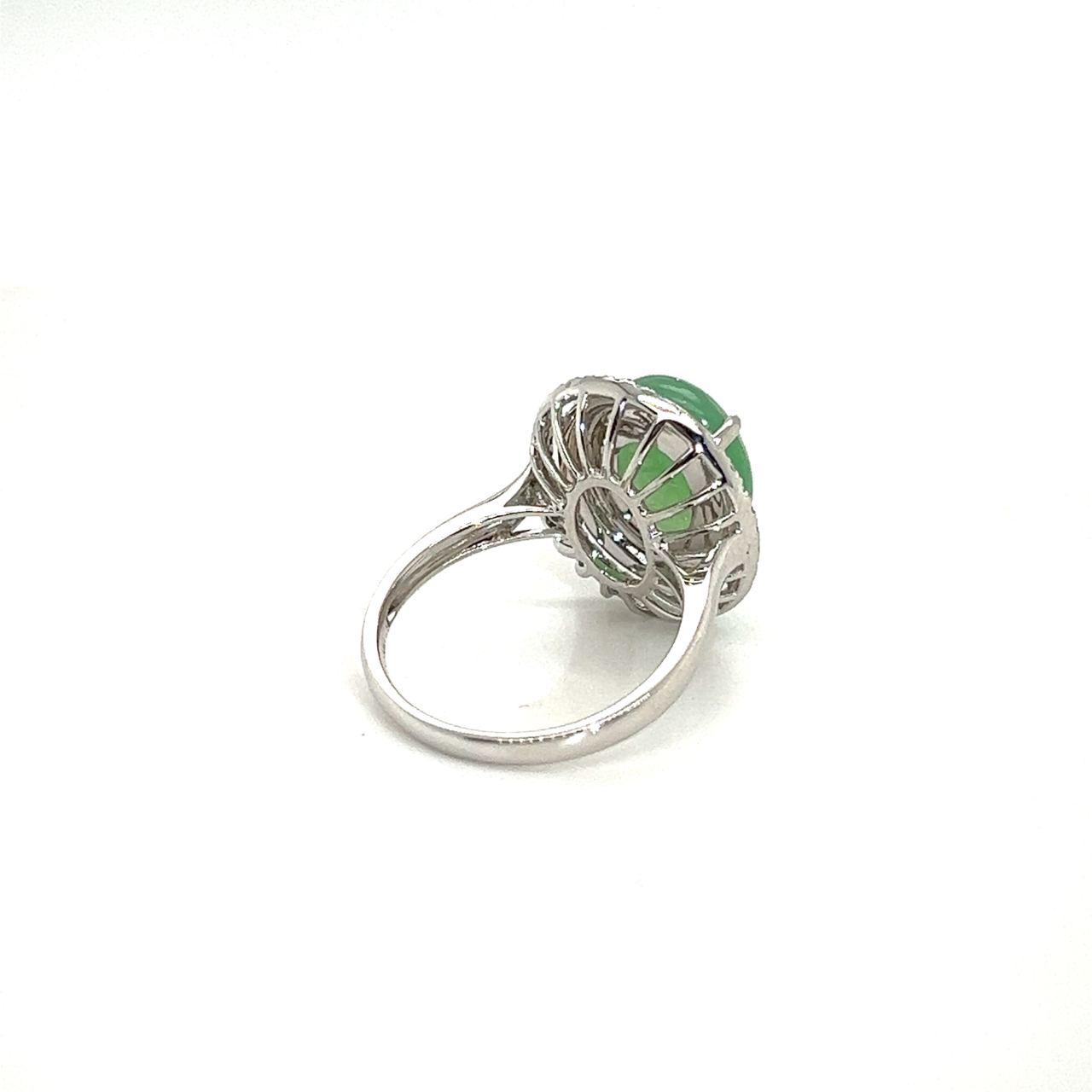 18K Jade Ring