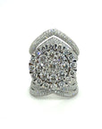 18K White Gold Diamond Ring
