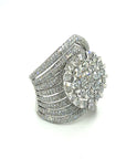 18K White Gold Diamond Ring