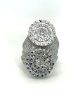 18K White Gold Diamond Ring