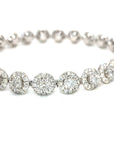 18K White Gold Diamond Bracelet