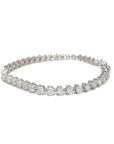 18K White Gold Diamond Bracelet